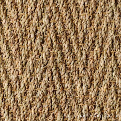Carpet For Living Room Vietnam natural seagrass Straw Carpet Roll Manufactory